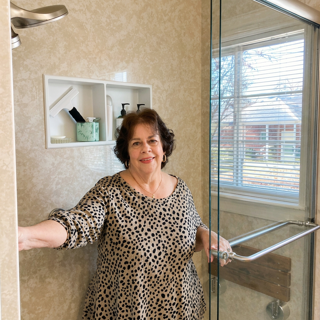 Happy client 8 in their new shower
